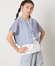KJFGB01049 a.v.v KIDS(アー・ヴェ・ヴェ) [140-150][マルチWAY]メッシュニットセット ライトブルー