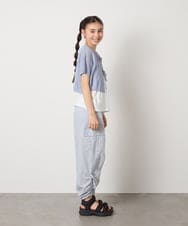KJFGB01049 a.v.v KIDS(アー・ヴェ・ヴェ) [140-150][マルチWAY]メッシュニットセット ライトブルー