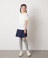 KJFGC01054 a.v.v KIDS(アー・ヴェ・ヴェ) [160][マルチWAY]メッシュニットセット ホワイト