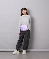 KJFJD07044 a.v.v KIDS(アー・ヴェ・ヴェ) [130-160]【手洗い】モヘアニットセット グレー