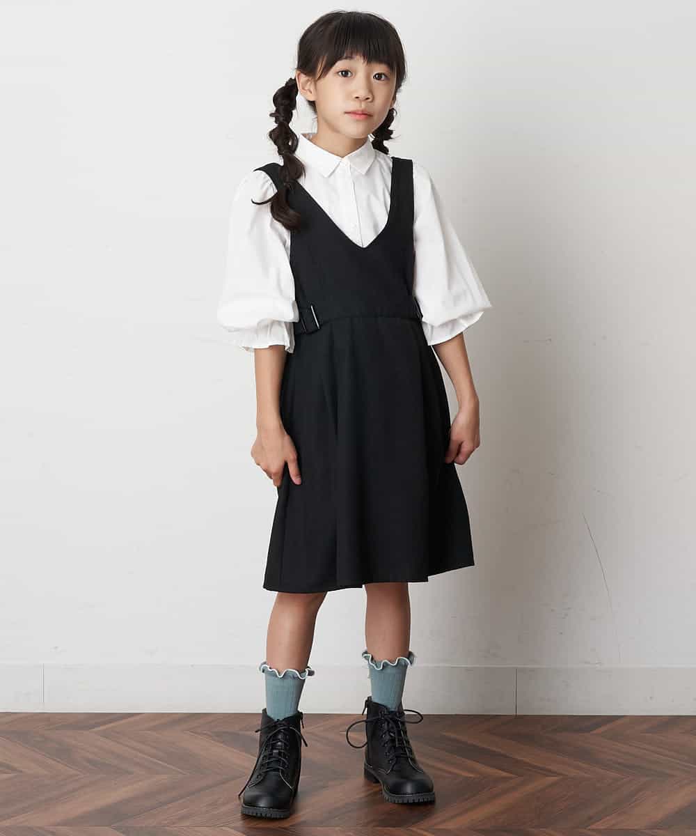 KJFJO21049 a.v.v KIDS(アー・ヴェ・ヴェ) [160]【2点SET】ギンガムニットベストセット[WEB限定サイズ] ベージュ