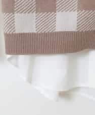 KJFJO21049 a.v.v KIDS(アー・ヴェ・ヴェ) [160]【2点SET】ギンガムニットベストセット[WEB限定サイズ] ベージュ