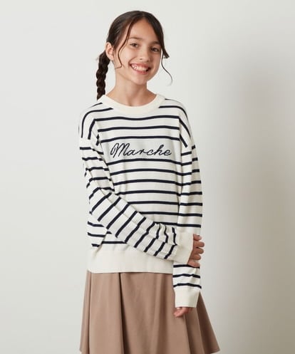 KJFKT40029 a.v.v KIDS [140-150]アソートジャカードニット
