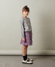 KJFKT40029 a.v.v KIDS(アー・ヴェ・ヴェ) [140-150]アソートジャカードニット アイボリー