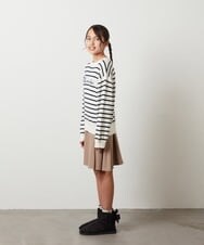 KJFKT40029 a.v.v KIDS(アー・ヴェ・ヴェ) [140-150]アソートジャカードニット アイボリー