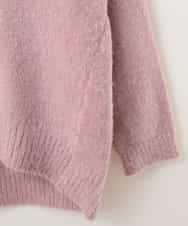 KJFLJ10024 a.v.v KIDS(アー・ヴェ・ヴェ) [100-130]【洗える】もちもちハイネックニット[WEB限定サイズ] ピンク