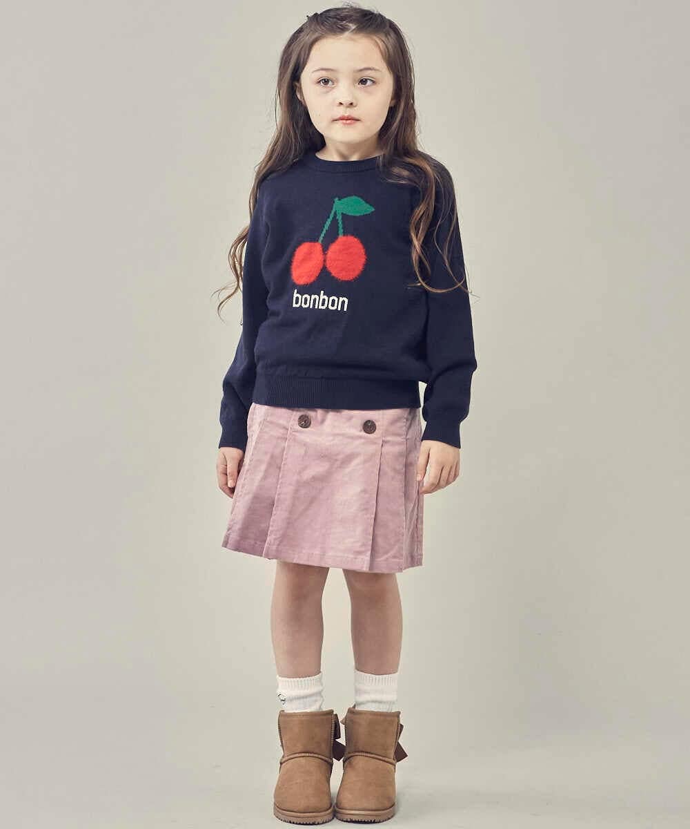 KJFLP60029 a.v.v KIDS(アー・ヴェ・ヴェ) [100-130]アソートニット ネイビー