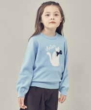 KJFLP60029 a.v.v KIDS(アー・ヴェ・ヴェ) [100-130]アソートニット ネイビー