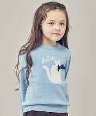 KJFLP60029 a.v.v KIDS(アー・ヴェ・ヴェ) [100-130]アソートニット ネイビー