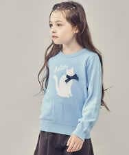 KJFLP60029 a.v.v KIDS(アー・ヴェ・ヴェ) [100-130]アソートニット ネイビー