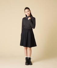 KJHAD40034 a.v.v KIDS(アー・ヴェ・ヴェ) [120-160]アソートフレアスカート ネイビー