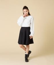 KJHAD40034 a.v.v KIDS(アー・ヴェ・ヴェ) [120-160]アソートフレアスカート ネイビー