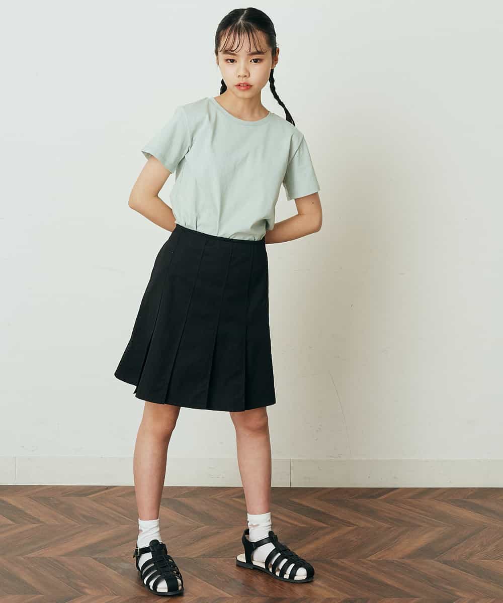160 ツイルプリーツスカート ミニスカート A V V Kids アー ヴェ ヴェ イトキンオンラインストア