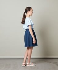 KJHFS40024 a.v.v KIDS(アー・ヴェ・ヴェ) [110-130]タックスカート ラベンダー