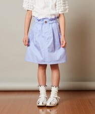 KJHFT40029 a.v.v KIDS(アー・ヴェ・ヴェ) [140-150]タックスカート デニム