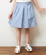KJHGP01019 a.v.v KIDS(アー・ヴェ・ヴェ) [100-130]タックフレアスカート 【新色】マリン柄