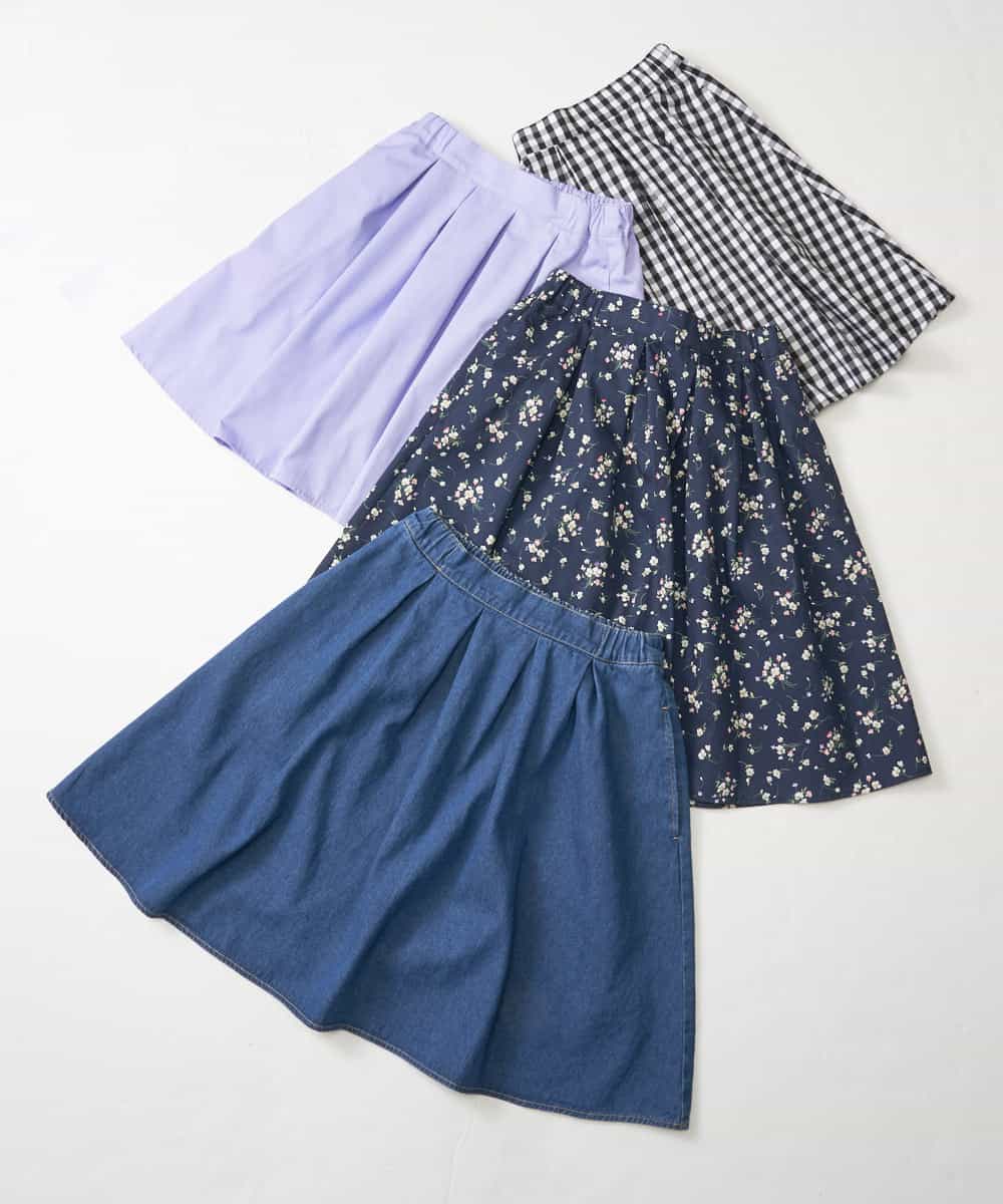 140 150 タックフレアスカート ミニスカート A V V Kids アー ヴェ ヴェ イトキンオンラインストア