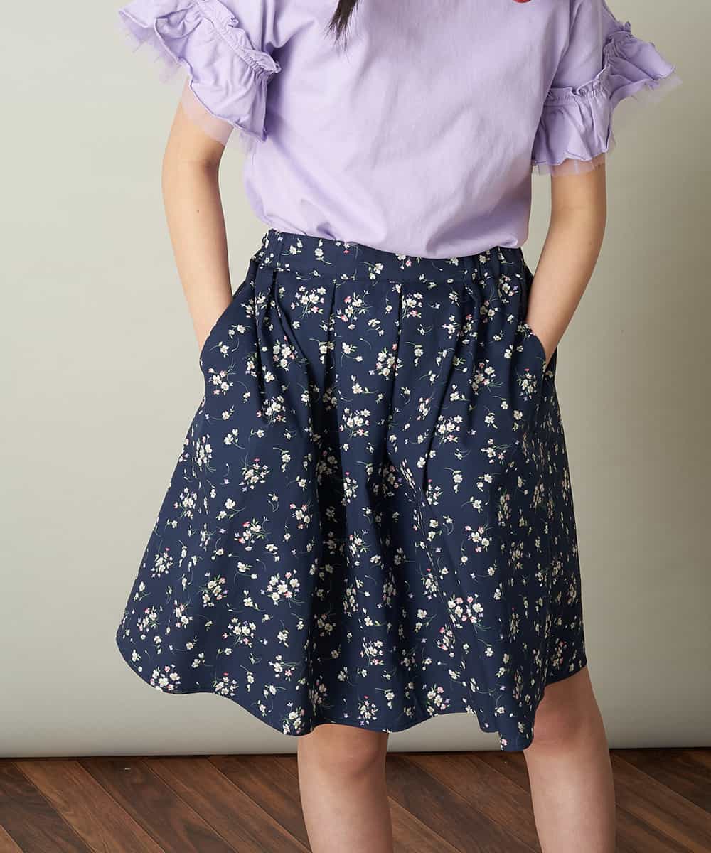 160 タックフレアスカート ミニスカート A V V Kids アー ヴェ ヴェ イトキンオンラインストア