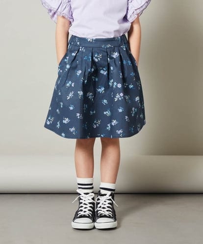 KJHGT03024 a.v.v KIDS [140-150]タックフレアスカート