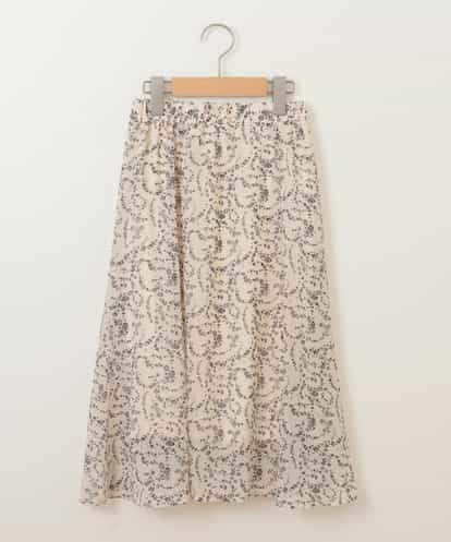 KJHHG52034 a.v.v KIDS [100-130]花柄プリントマーメイドスカート[WEB限定サイズ]