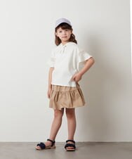 KJHHT04029 a.v.v KIDS(アー・ヴェ・ヴェ) [140-150]ティアードミニスカート ブラック