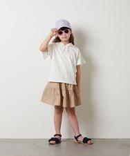 KJHHT04029 a.v.v KIDS(アー・ヴェ・ヴェ) [140-150]ティアードミニスカート ブラック