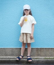 KJHHT04029 a.v.v KIDS(アー・ヴェ・ヴェ) [140-150]ティアードミニスカート ブラック