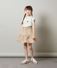 KJHHT04029 a.v.v KIDS(アー・ヴェ・ヴェ) [140-150]ティアードミニスカート ブラック