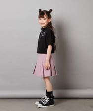 KJHHW21039 a.v.v KIDS(アー・ヴェ・ヴェ) [140-150]【インパン付】タックプリーツスカート ブルー