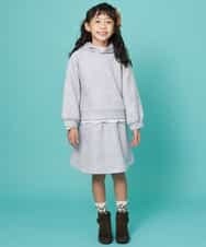 KJHKJ11024 a.v.v KIDS(アー・ヴェ・ヴェ) 【洗濯機で洗える】[100-130]フェイクスエードダンボールスカート[WEB限定サイズ] ベージュ
