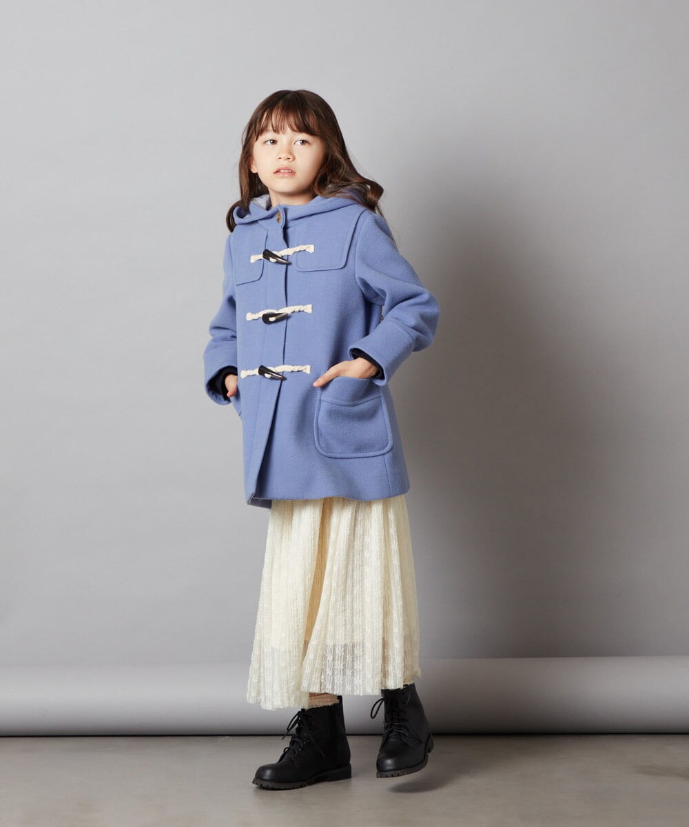 KJHLS60029 a.v.v KIDS(アー・ヴェ・ヴェ) [110-130]チュールロングスカート アイボリー
