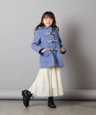 KJHLS60029 a.v.v KIDS(アー・ヴェ・ヴェ) [110-130]チュールロングスカート アイボリー