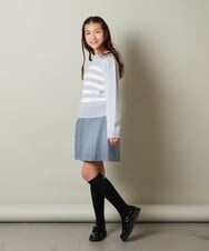 KJHLS61029 a.v.v KIDS(アー・ヴェ・ヴェ) [100-130]プリーツスカート ブラック