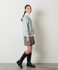 KJHLS61029 a.v.v KIDS(アー・ヴェ・ヴェ) [100-130]プリーツスカート ブラック