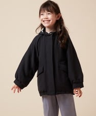 KJJAB01064 a.v.v KIDS(アー・ヴェ・ヴェ) [140-150]裏ボアマウンテンパーカー ブラック