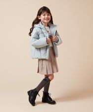 KJJAB02079 a.v.v KIDS(アー・ヴェ・ヴェ) [140-150]中綿ショートアウター ライトブルー