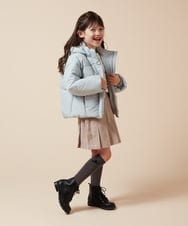 KJJAB02079 a.v.v KIDS(アー・ヴェ・ヴェ) [140-150]中綿ショートアウター ライトブルー