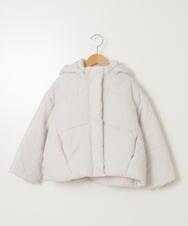 KJJAB02079 a.v.v KIDS(アー・ヴェ・ヴェ) [140-150]中綿ショートアウター アイボリー