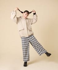 KJJAD04069 a.v.v KIDS(アー・ヴェ・ヴェ) [120-160]【フード取り外し可能/お家で洗える】裏ボアマウンテンパーカー ライトブルー