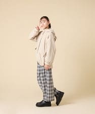 KJJAD04069 a.v.v KIDS(アー・ヴェ・ヴェ) [120-160]【フード取り外し可能/お家で洗える】裏ボアマウンテンパーカー ライトブルー