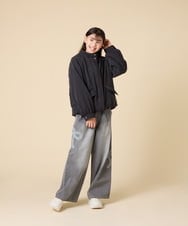 KJJAD04069 a.v.v KIDS(アー・ヴェ・ヴェ) [120-160]【フード取り外し可能/お家で洗える】裏ボアマウンテンパーカー ライトブルー