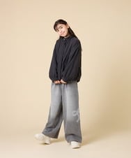 KJJAD04069 a.v.v KIDS(アー・ヴェ・ヴェ) [120-160]【フード取り外し可能/お家で洗える】裏ボアマウンテンパーカー ライトブルー