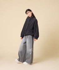 KJJAD04069 a.v.v KIDS(アー・ヴェ・ヴェ) [120-160]【フード取り外し可能/お家で洗える】裏ボアマウンテンパーカー ライトブルー