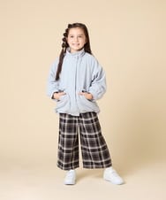 KJJAD04069 a.v.v KIDS(アー・ヴェ・ヴェ) [120-160]【フード取り外し可能/お家で洗える】裏ボアマウンテンパーカー ライトブルー