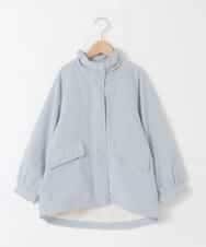 KJJAD04069 a.v.v KIDS(アー・ヴェ・ヴェ) [120-160]【フード取り外し可能/お家で洗える】裏ボアマウンテンパーカー ライトブルー