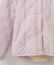 KJJAL01074 a.v.v KIDS(アー・ヴェ・ヴェ) [160]【洗える】リバーシブルボアジャケット[WEB限定サイズ] アイボリー