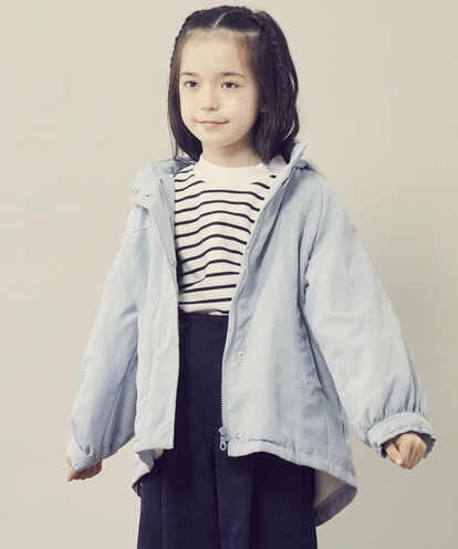 KJJAU01069 a.v.v KIDS [160]【2WAY】裏ボアショートコート
