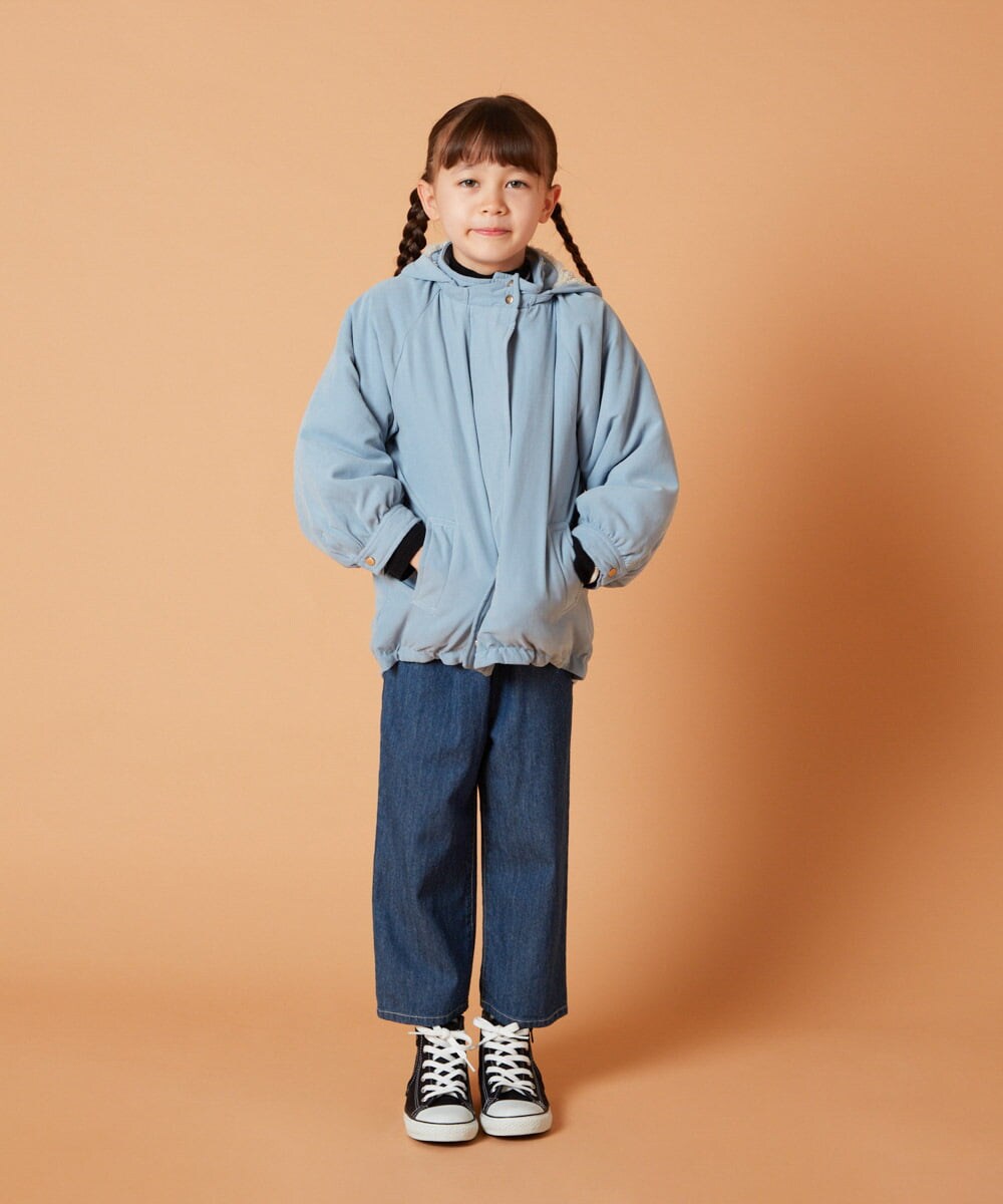 KJJAW01064 a.v.v KIDS(アー・ヴェ・ヴェ) [140-150]【3WAY】裏ボアマウンテンパーカー ベージュ