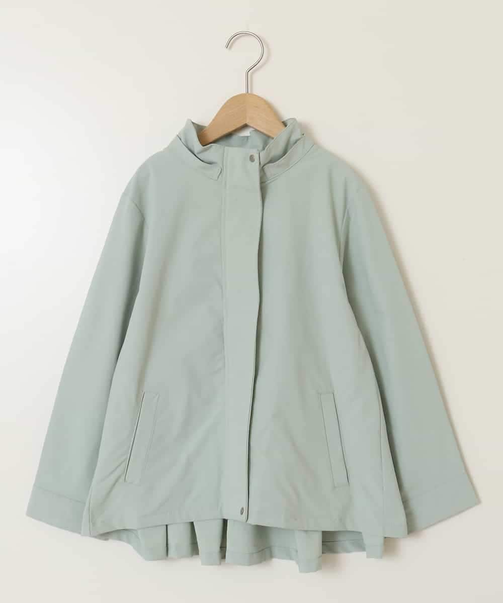 KJJEA21054 a.v.v KIDS(アー・ヴェ・ヴェ) [100-130]洗えるバックタックブルゾン グリーン