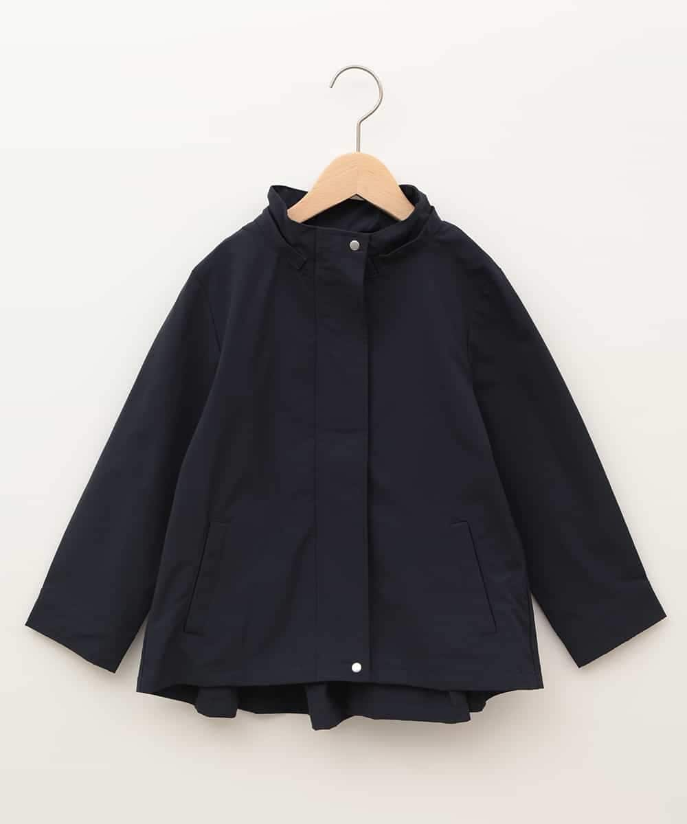 KJJEA21054 a.v.v KIDS(アー・ヴェ・ヴェ) [100-130]洗えるバックタックブルゾン ネイビー